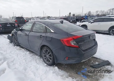 2020 Honda Civic Ex from USA, damaged, VIN 19XFC1F35LE019051